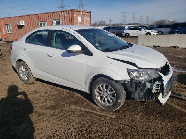 1G1JD5SH0H4125554 - 2017 CHEVROLET SONIC LT WHITE photo 4