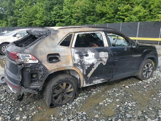 1V2DC2CA1MC219139 - 2021 VOLKSWAGEN ATLAS CROS SE BLACK photo 3