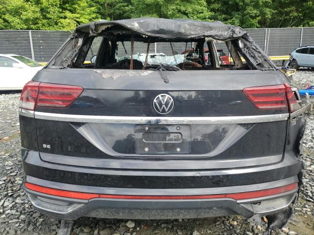 1V2DC2CA1MC219139 - 2021 VOLKSWAGEN ATLAS CROS SE BLACK photo 6