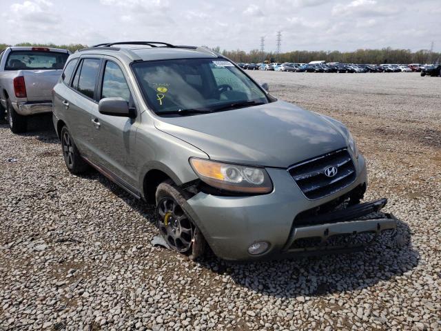 5NMSH13E87H064019 - 2007 HYUNDAI SANTA FE SE GREEN photo 1