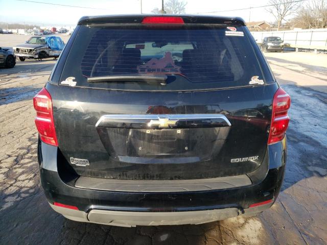 2GNALBEK2G6321046 - 2016 CHEVROLET EQUINOX LS BLACK photo 6