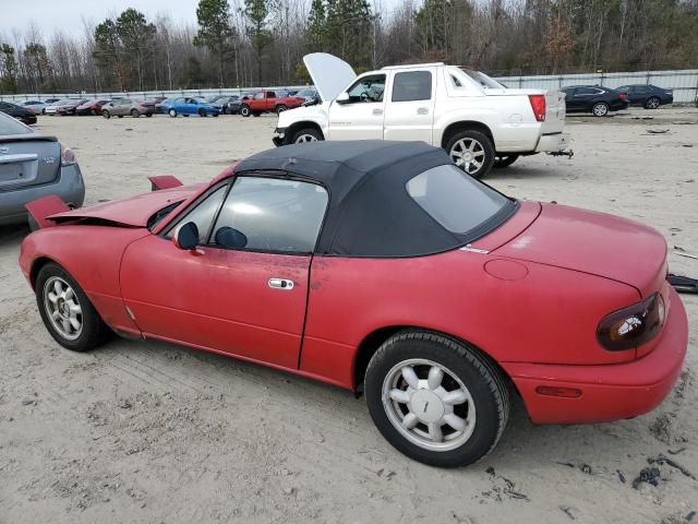 JM1NA3518L0152649 - 1990 MAZDA MX-5 MIATA RED photo 2