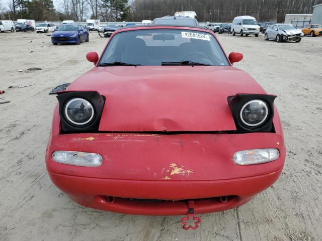 JM1NA3518L0152649 - 1990 MAZDA MX-5 MIATA RED photo 5