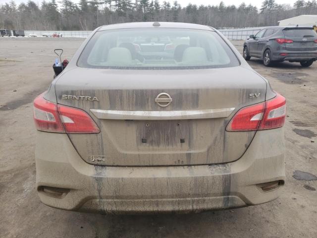 3N1AB7AP2HY209909 - 2017 NISSAN SENTRA S TAN photo 6