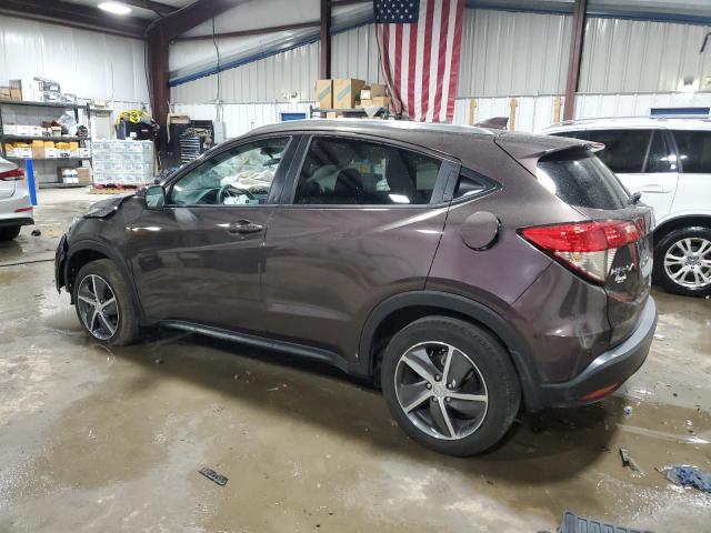 3CZRU6H58NM730297 - 2022 HONDA HR-V EX PURPLE photo 2