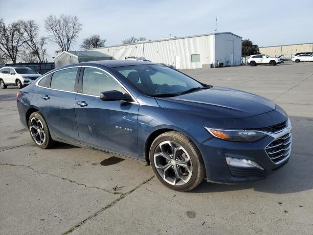 1G1ZD5ST2NF192048 - 2022 CHEVROLET MALIBU LT BLUE photo 4