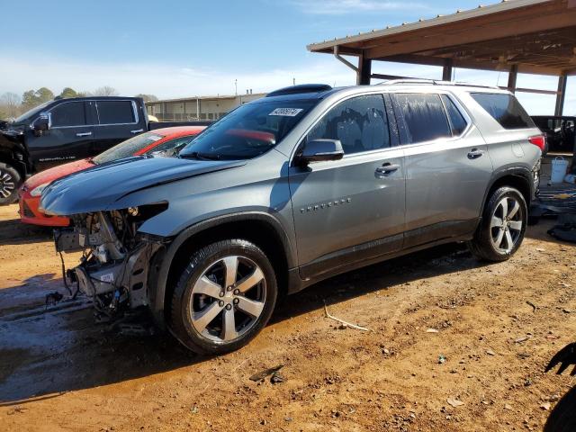 1GNERHKW4LJ300593 - 2020 CHEVROLET TRAVERSE LT CHARCOAL photo 1