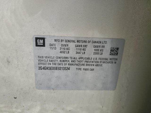 2G4GK5EX6E9213524 - 2014 BUICK REGAL 金色 照片 13