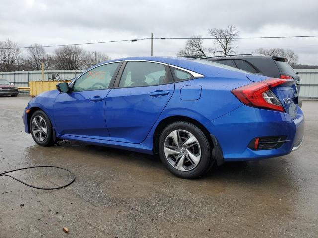 2HGFC2F62LH542095 - 2020 HONDA CIVIC LX BLUE photo 2