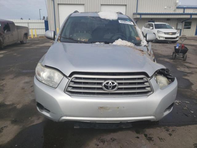 JTEES41A682063128 - 2008 TOYOTA HIGHLANDER SILVER photo 5