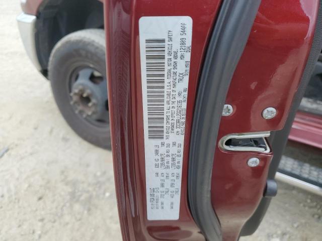 3C63RRLL2GG216135 - 2016 RAM 3500 SLT MAROON photo 12