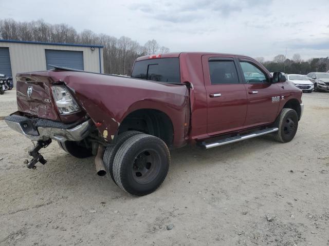 3C63RRLL2GG216135 - 2016 RAM 3500 SLT MAROON photo 3