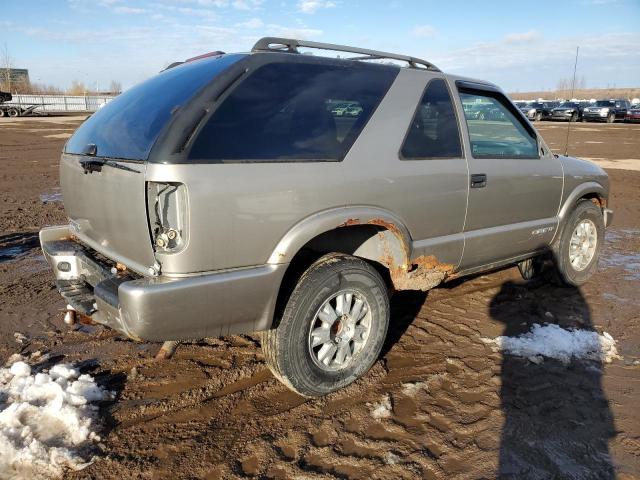 1GNCT18X15K108125 - 2005 CHEVROLET BLAZER BLACK photo 3