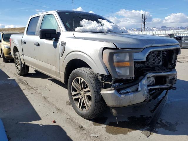 1FTFW1E85PKE64882 - 2023 FORD F150 SUPERCREW SILVER photo 4