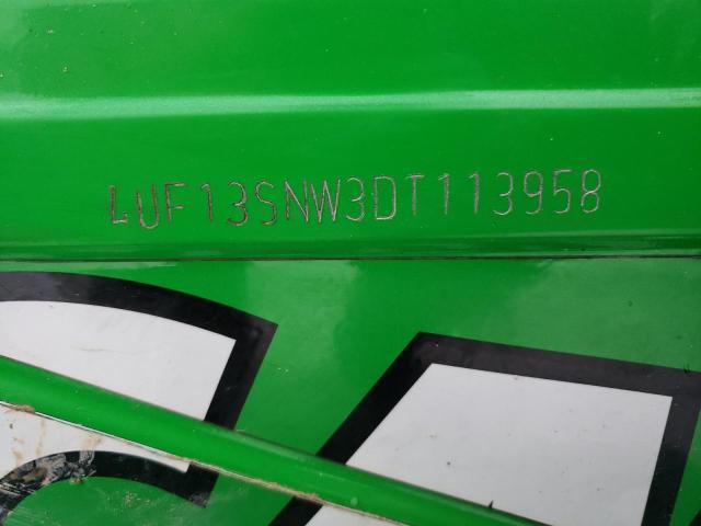 4UF13SNW3DT113958 - 2013 ARCTIC CAT SNOWMOBILE GREEN photo 10