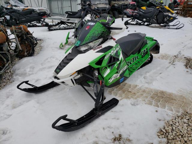 4UF13SNW3DT113958 - 2013 ARCTIC CAT SNOWMOBILE GREEN photo 2