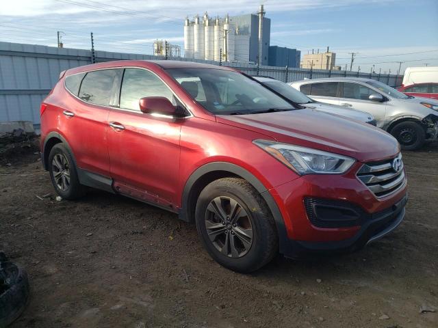 5XYZTDLB2GG346848 - 2016 HYUNDAI SANTA FE S RED photo 4