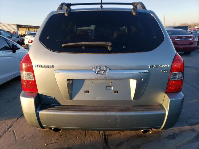 KM8JN12D37U586462 - 2007 HYUNDAI TUCSON SE BLUE photo 6