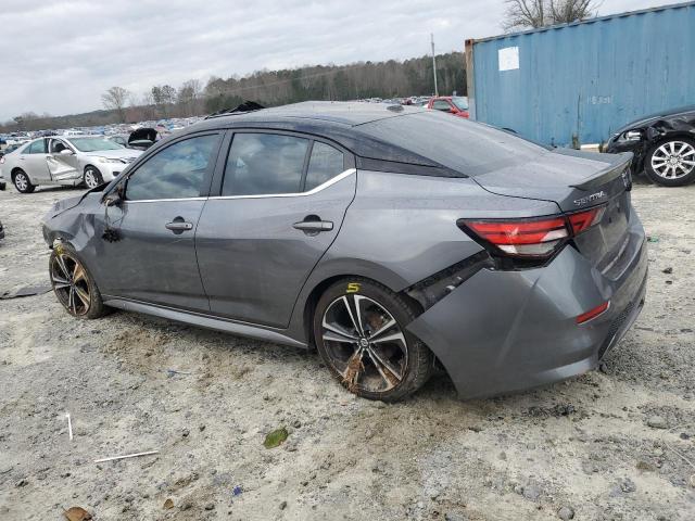 3N1AB8DV7MY313225 - 2021 NISSAN SENTRA SR GRAY photo 2