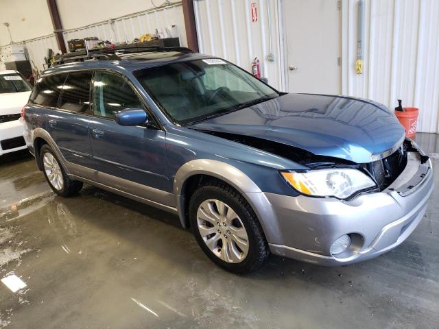 4S4BP66CX97339986 - 2009 SUBARU OUTBACK 2.5I LIMITED BLUE photo 4