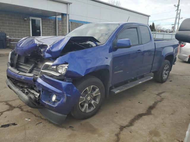 1GCHTDE38G1158627 - 2016 CHEVROLET COLORADO Z71 BLUE photo 1