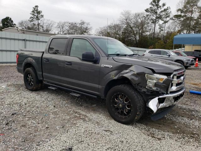 1FTEW1CF3FKD18332 - 2015 FORD F150 SUPERCREW BLACK photo 4