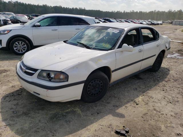 2G1WF52E859343871 - 2005 CHEVROLET IMPALA WHITE photo 1