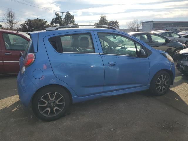 KL8CF6S94EC491715 - 2014 CHEVROLET SPARK 2LT BLUE photo 3