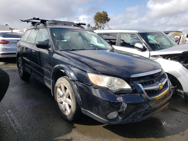 4S4BP61CX87355997 - 2008 SUBARU OUTBACK 2.5I BLACK photo 4