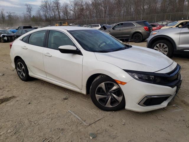 2HGFC2F65LH507597 - 2020 HONDA CIVIC LX WHITE photo 4