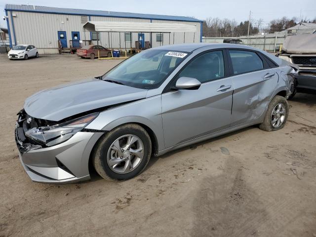 5NPLL4AG8MH014311 - 2021 HYUNDAI ELANTRA SE SILVER photo 1