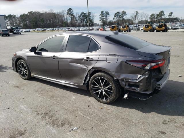 4T1G11AK7MU481862 - 2021 TOYOTA CAMRY SE GRAY photo 2