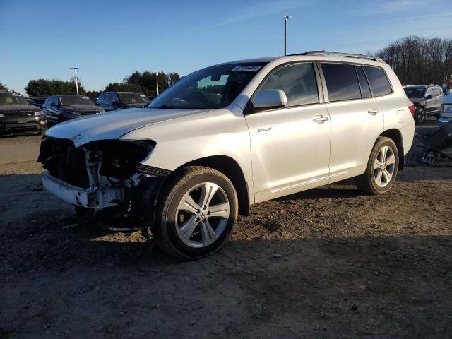 JTEES43A482014524 - 2008 TOYOTA HIGHLANDER SPORT WHITE photo 1