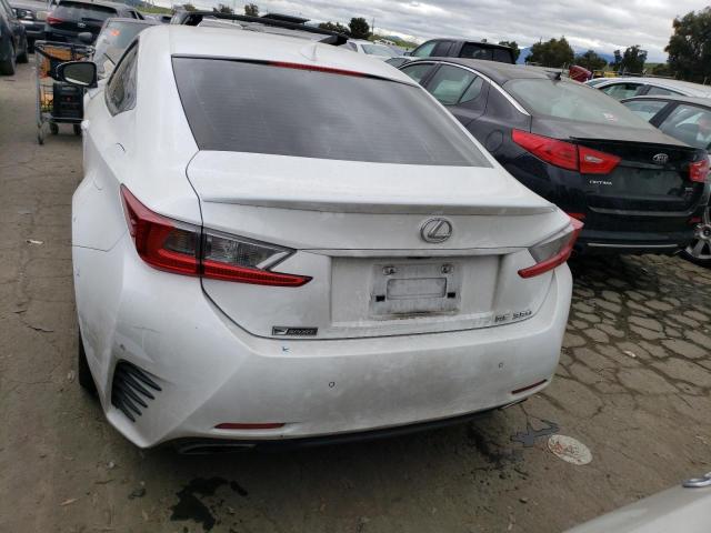 JTHHE5BC2F5004926 - 2015 LEXUS RC 350 WHITE photo 6