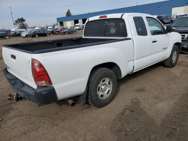 5TETX22N46Z241601 - 2006 TOYOTA TACOMA ACCESS CAB WHITE photo 3