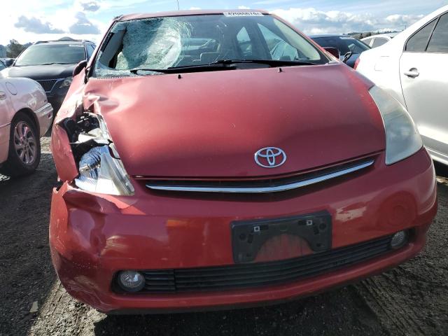 JTDKB20UX97843063 - 2009 TOYOTA PRIUS RED photo 5