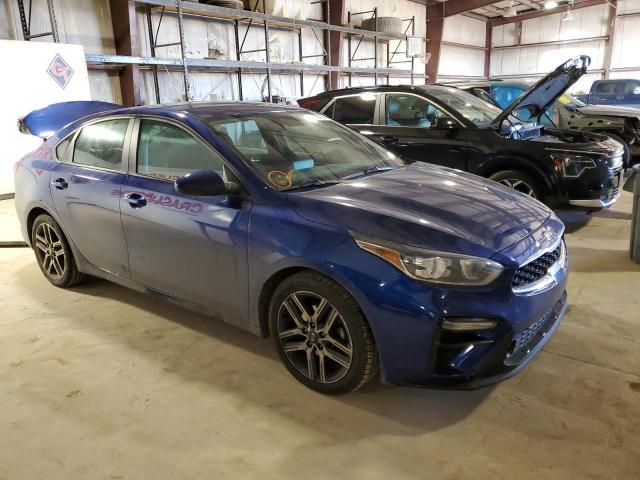 3KPF34AD1KE104274 - 2019 KIA FORTE GT LINE BLUE photo 4