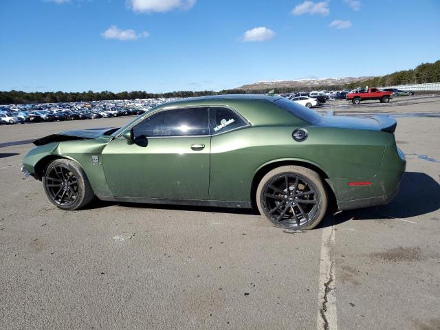 2C3CDZBT8NH200323 - 2022 DODGE CHALLENGER R/T GREEN photo 2