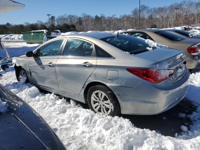 5NPEB4AC9BH055374 - 2011 HYUNDAI SONATA GLS SILVER photo 2