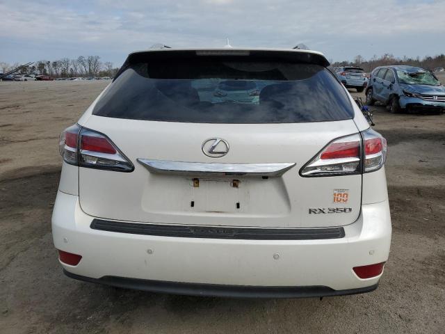 2T2BK1BA0DC189318 - 2013 LEXUS RX 350 BASE WHITE photo 6