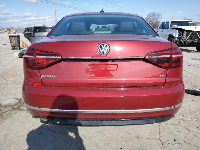1VWDT7A34HC069940 - 2017 VOLKSWAGEN PASSAT R-LINE ბურგუნდია ფოტო 6