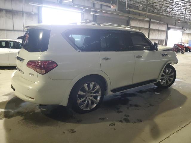 JN8AZ2NF6B9503859 - 2011 INFINITI QX56 WHITE photo 3