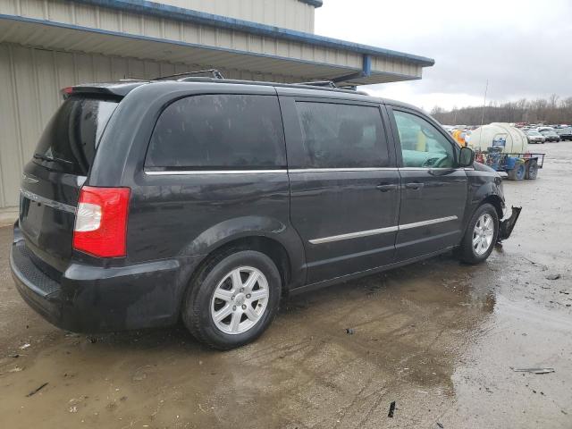 2C4RC1BG1CR375033 - 2012 CHRYSLER TOWN & COU TOURING შავი ფოტო 3