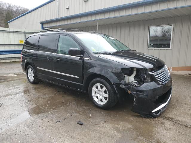 2C4RC1BG1CR375033 - 2012 CHRYSLER TOWN & COU TOURING შავი ფოტო 4