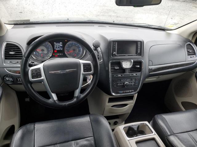 2C4RC1BG1CR375033 - 2012 CHRYSLER TOWN & COU TOURING შავი ფოტო 8