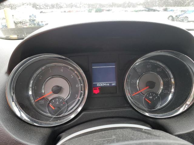 2C4RC1BG1CR375033 - 2012 CHRYSLER TOWN & COU TOURING შავი ფოტო 9