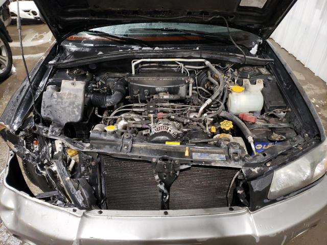 JF1SG65664H701529 - 2004 SUBARU FORESTER 2.5XS შავი ფოტო 11
