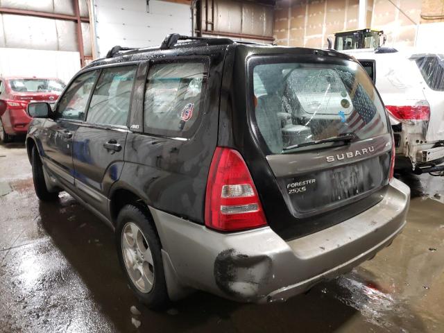 JF1SG65664H701529 - 2004 SUBARU FORESTER 2.5XS შავი ფოტო 2