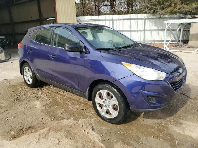 KM8JT3AC6AU071781 - 2010 HYUNDAI TUCSON GLS BLUE photo 4