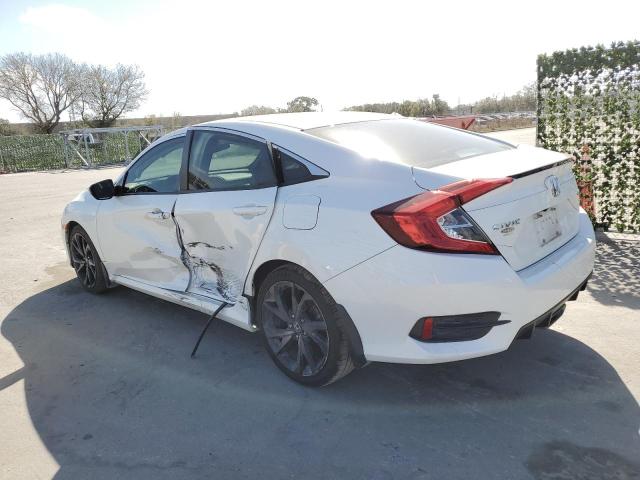 19XFC2F88LE013049 - 2020 HONDA CIVIC SPORT WHITE photo 2